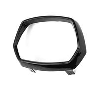 Jhkfbgdqjh Moto Headlight Grill Cover For Vespa For Sprint 50 125 150 Motorcycle Headlight Cover Frame Front Light Guard ABS Plastic Accessories(Black)