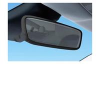 Jhkfbgdqjh Navigation Protective Film For Tesla For Model 3 Y For Highland Silicone Rear View Mirror Rubber Case Center Console Protective Accessories Screen Frame Protector(Mirror Frame Black)