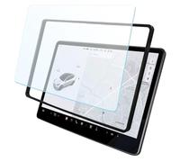 Jhkfbgdqjh Screen Protector Car Navigation Film For Tesla For Model 3 Y 15 Inch Anti Fingerprint Touch Screen Protector Center Control Glass Film(1 PCS)
