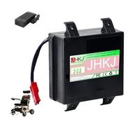 JHKJ 24 Volt Electric Wheelchair Battery 24V 12Ah 15Ah 20Ah 25Ah Large Capacity Lithium Battery Pack Replacement for 600W Wheelchair Motor with Charger,Anderson,24V 12Ah