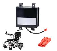 JHKJ 24V 12Ah 15Ah 20Ah 25Ah Electric Wheelchair Battery 24 Volt Rechargeable Battery with BMS Protection 24V Li-ion Batteries for 280W-600W Motor Kits,Red Anderson 24V12Ah