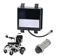 JHKJ 24V 12Ah 15Ah 20Ah 25Ah Electric Wheelchair Battery 24 Volt Rechargeable Battery with BMS Protection 24V Li-ion Batteries for 280W-600W Motor Kits,GX20 24V25Ah