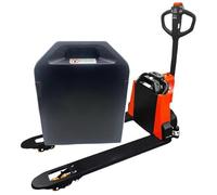 JHKJ 24V 20Ah 30Ah 50Ah LiFePO4 Battery 48V 20Ah Electric Forklift Battery for 500W-1200W Motor Kits Replaceable Batteries with Switch and Handle,24V30Ah