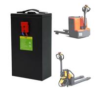 JHKJ 24V 20Ah Electric Forklift Battery 24V Pallet Truck Battery for DB4 Transporter Motor 24 Volt Electric Stacker Truck Batteries with Handle
