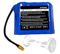 JHKJ 25.2V Rechargeable Hoverboard Battery 4Ah High Capacity Hoverboard Replacement Battery 25.2V 4000mAh Compatible for 100W Hoverboard Motor