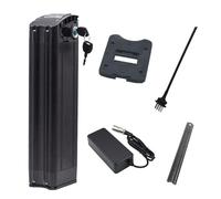 JHKJ 36V 10Ah 15Ah 17.5Ah Lithium Battery 48V 8Ah 12Ah 14Ah Built-in Lithium Battery with Charger and Safety Lock Replacement Batteries for Electric Bike,4pin 36V13Ah