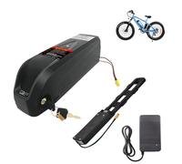 JHKJ 36V 15.6Ah 48V 13Ah Ebike Downtube Lithium-ion Battery 36V 48V Rechargeable Lithium Li-ion Battery for 200-700W Electric Mountain Bike Motor with Charger,XT60,48V 13Ah