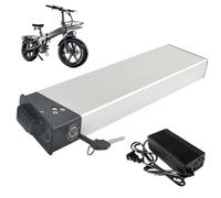 JHKJ 48 Volt Folding Bike Battery Replacement 36V 10Ah 13Ah 15Ah 17Ah Ebike Lithium Batteries 48V 10.4Ah 12.8Ah 14Ah for Electric Bike Motor with Charger,48V 13.6Ah