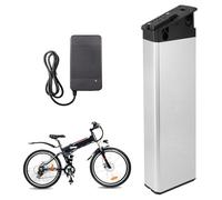 JHKJ 48 Volt Folding E-Bike Lithium Li-ion Battery 48V 52V 10Ah 13Ah 15Ah 17.5Ah Electric Bicycle Pedelec Battery with Charger for 250-1000W Mountain Bike Motor,48V15Ah