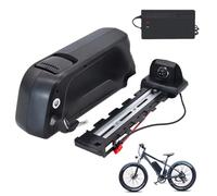 JHKJ 48V 10.4Ah 12Ah 13.6Ah Ebike Lithium ion Downtube Battery Pack for 0-700W Motor Mountain Bike Electric Bicycle with 2A Fast Charger 30A BMS USB Charge Port and Lock,Anderson,48V 12Ah