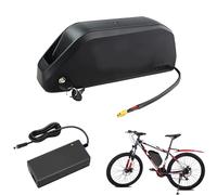 JHKJ 48V 20Ah 25Ah Ebike Batteries 52V 20Ah 25Ah Li-ion Battery for 950W-1300W Motor Conversion Kits Down Tube Battery with Switch and Safety Lock,XT60 52V20Ah