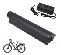 JHKJ 48V 8Ah 10Ah 12Ah 14Ah Downtube Ebike Lithium Battery Pack 36V 8Ah 10Ah 13Ah 14Ah 15Ah 17.5Ah Electric Bicycle Spare Lithium Battery Replacement with Charger,48V 10Ah