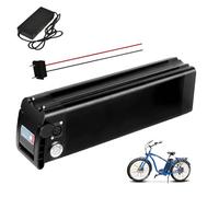 JHKJ 48V Ebike Battery 48V 10Ah 12Ah 15Ah 20Ah 8Ah Electric Bike Lithium ion Batteries Large Capacity Removable Bike Battery for 250W 300W 500W 700W 1000W Motor with Charger,2Pin,48V 8Ah