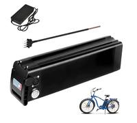 JHKJ 48V Ebike Battery 48V 10Ah 12Ah 15Ah 20Ah 8Ah Electric Bike Lithium ion Batteries Large Capacity Removable Bike Battery for 250W 300W 500W 700W 1000W Motor with Charger,4Pin,48V 15Ah