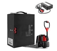 JHKJ 48V Electric Forklift Battery 10Ah 15Ah 20Ah Lithium Iron Phosphate Battery with Handle for Pallet Jack Truck/Stacker Truck Motor,48V15Ah