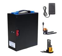 JHKJ 48V Pallet Truck Batteries 48V 10Ah 15Ah 20Ah Electric Forklift Battery Loading and Unloading Truck Battery with Anderson Plug for 500W 750W 950W 1000W Motor kits,48V,30Ah