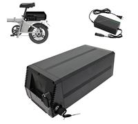 JHKJ 48V Rear Rack Battery 23Ah 32Ah 42Ah 50Ah E-Bike Lithium Batteries 48V Luggage Rack Battery Pack with Charger for 1100W-2400W Mountain Bike Motor,48V45Ah