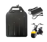 JHKJ 60V 15Ah 20Ah 25Ah Motorcycle Battery 60V 30Ah Lithium Batteries Pack 60 Volt Two Wheels Fat Tire Battery with BMS and Charger for Scooter Motorcycle Motor,60V 18.2Ah