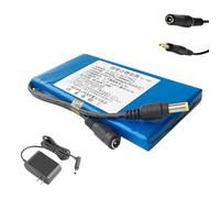 JHKJ DC 12V 5000mAh Polymer Lithium Batteries 12V Lithium Battery Portable Battery with Charger for LED Light Outdoor Rechargeable