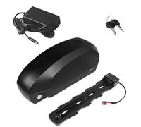 JHKJ Fuel Tank Lithium Battery 36V 48V 52V Down Tube Battery 10.4Ah 15.6Ah 17.4Ah 20Ah 24.5Ah Lithium Batteries Pack for E-bike Motor with Charger,Plug2 36V20Ah