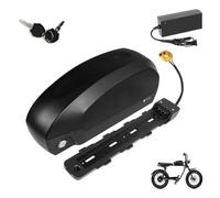 JHKJ Fuel Tank Style Ebike Battery 36V 48V 52V 60V 20Ah 25Ah 30Ah 17.5Ah Downtube Lithium Ion Battery Pack for 0-1000W Electric Bike Motor Kit,52V,20Ah