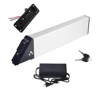 JHKJ Lithinum Ion Battery 36V 10.5Ah 15Ah Electric Bike Batteries 48V 12Ah 14Ah Built-in Lithium Battery for 350W-650W Motor with 5-Pin Port and Charger,48V10.5Ah