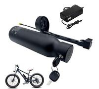 JHKJ Lithium Battery 24V 10Ah Modified Electric Bike Batteries 36V 10.5Ah Kettle Lithium Battery with 4Pin Port and Charger for 0-370W Motor Kits,36V7.5Ah