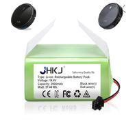 JHKJ Replacement Battery 14.8V 2600mAh 2800mAh 3200mAh 4000mAh Sweeper Battery 14.8V Vacuum Cleaners Lithium Batteries for 990/1090/X500/RoBoVac 11 Series,14.8V3200mAh