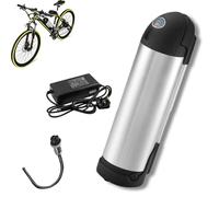 JHKJ Water Bottles Lithium Battery 24V 36V 48V Down Tube Battery 8Ah 10Ah 13Ah 15Ah 17.5Ah 20Ah Bottle Type Batteries with Charger for Electric Bike,48V17Ah