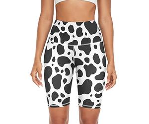 JHKKU High Waist Yoga Shorts for Women Athletic Shorts Leggings with Hidden Pockets