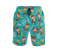 JHKKU Men's Swim Trunks Board Shorts Quick Dry Swimsuit Swimwear Holiday Party Bathing Suit