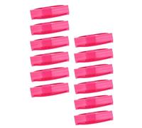 JHKNNK 12 Pieces Self Grip Hair Rollers Curling Styling Tools Hair Curler Tools Plastic Sponge Pink Secure Hold for Women at Home Sleep Time