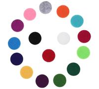 JHKNNK 170pcs Replaceable Aroma Pads for Aroma Diffuser Necklace, Compact Polyester Chemical Fiber Pads Comfortable to Use, Suitable for Valentine's Day and Anniversary Random Color