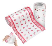 JHKNNK 2 Rolls Frying Food Paper Disposable Kitchen Liner Available on Both Sides Assorted Color Paper for Homemade Caramels and Bakery Basket Liners Assorted Style