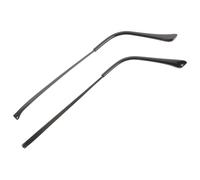 JHKNNK 2pcs Metal Glasses Arms Universal Glasses Temple Replacement Eyeglasses Legs with Spring Hinge Prevent Rubbing Against Eyes and Face Reduce Contact Between Ears and Temples