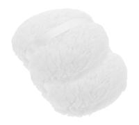 JHKNNK 2pcs Oversized Plush Puff 6inch Large Dusting Applicator Soft Touch Suitable for Sensitive Skin Reusable Body Puff for Women