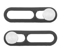 JHKNNK 2pcs Silver Webcam Privacy Cover Slider for 15/15 Plus Front Camera, Phone Camera Protector with Anti-hacking Privacy Protection for Smartphones