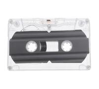 JHKNNK 30 Pcs Blank Cassette Tapes Plastic Recordable 30-minute Capacity Audio Recording Quality with Hard Case for Party and Recording Lectures