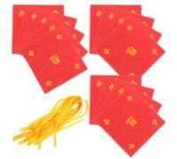 JHKNNK 30pcs Wine Jar Fabric Covers Wine Jar Fabric Lids 30cm Diameter Cloth Reusable Vintage-style Excellent Workmanship Sealing for Home Kitchen