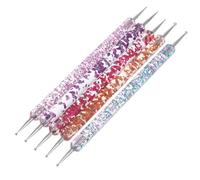JHKNNK 5pcs Acrylic Dotting Pen Set for Nail Art with Dual-ended Manicure Tools, Safe and Easy to Use, Stylish Design Suitable for Professionals and Beginners Attending A Party Or Going