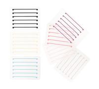 JHKNNK 7sheets Silicone Eyelash Lift Pads for Perm Curling Reusable Eyelash Curler Pads Variety Colors Pink Blue Black Lash Lift Shields for Salon and Home Use