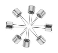 JHKNNK 8pcs 6050 Pin Electret Condenser Microphones with Aluminum Shell, Voice Activation and Sound Detection, Suitable for Offices and Audio Monitoring Applications