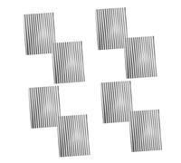 JHKNNK 8pcs Dollhouse Roof Tiles Aluminum Corrugated Roofing Sheets