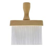 JHKNNK Barber Neck Duster Brush Thickened Wooden Handle Soft Wool Bristles for Hair Cutting Broken Hair Removal Easy to Clean Suitable for Homes Barber Shops