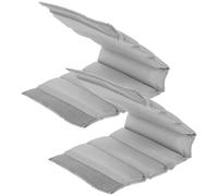 JHKNNK Camera Bag Padded Dividers 2Pcs Grey Shock-Absorbing Flexible Inserts for DSLR Photographers for Bag Organisers and Photography Equipment