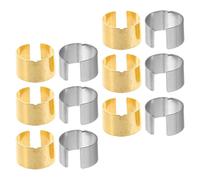 JHKNNK Car Battery Post Terminal Shims Adapter Sleeves Compatibility 12pcs Negative Terminal Alloy Caps Portable Storage for Car Audio Components