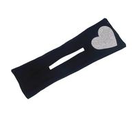 JHKNNK Curler Heart Shaped Hair Bun Maker Rhinestones for Messy Bun