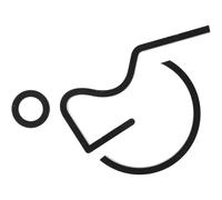 JHKNNK Disability Sign Acrylic Public Disabled Sign Black Resistant to Deformation Easy to Use for Wheelchair-accessible Displays on Public Toilet Doors and Restrooms