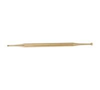 JHKNNK Double Head Copper Ear Acupressure Probe Pen, Dual-Head Ear Massage Tool for Auricular Point Therapy and Earwax Removal, Manual Acupuncture Pen for Body and Facial Massage