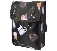 JHKNNK Electric Bike Handlebar Bag Multifunctional Detachable Front Storage Pouch for Mobility Scooter with Buckle Straps for Phones Tools and Wallets